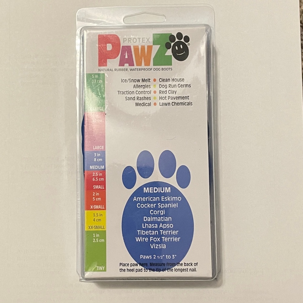 Pawz Dog Boots - size medium